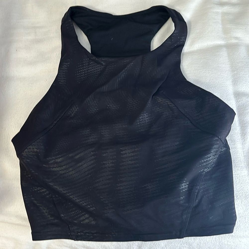 lululemon shapeshifter foil bra top